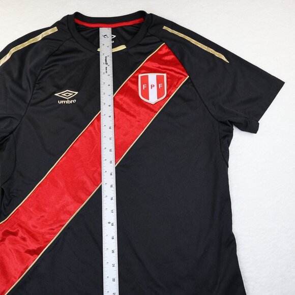 Umbro Peru Soccer Jersey Mens L 2018 World Cup FPF Official Limited Edition 2018 - Picture 8 of 16